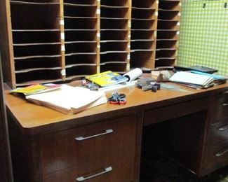 mid century desk