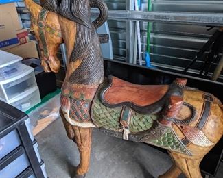 Hand Carved and Painted Pakistan