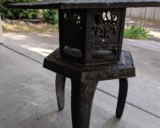 Heavy Iron Garden Candle Pagoda