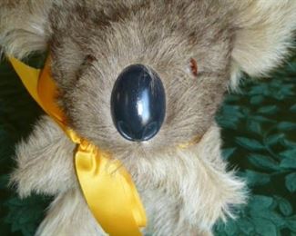 Vintage Koala with Kangaroo Fur