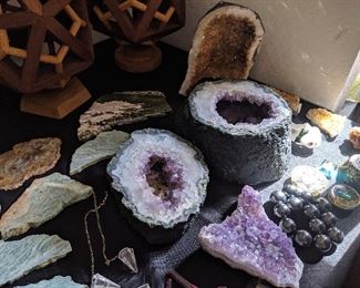 Amethyst, Citrine and Many Gems and Stones