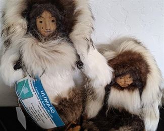 Alaskan Seal Fur Dolls