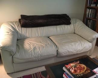 Cream sofa