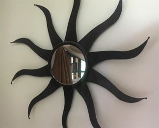 Sunburst mirror