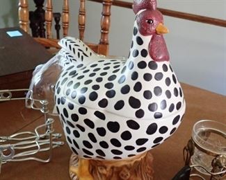 CHICKEN COOKIE JAR