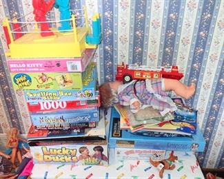 LOTS OF GAMES AND TOYS