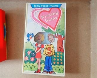 LARGE VARIETY OF VINTAGE GAMES / KISSING GAME