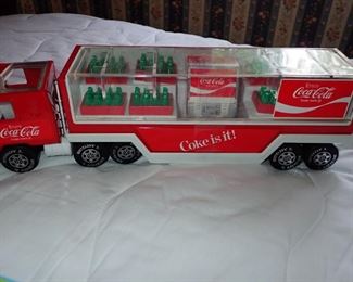 COKE TRUCK WITH POP  MACHINE