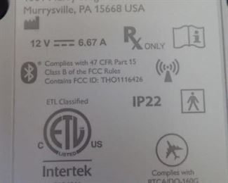 RESPIRONICS / INTERTEK MACHINE