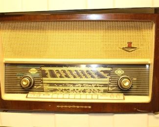 Vintage radio from Germany.