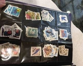 Vintage Stamp Collection.