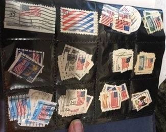 Vintage Stamp Collection.