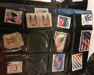 Vintage Stamp Collection.