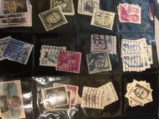 Vintage Stamp Collection.