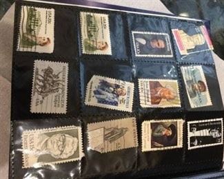 Vintage Stamp Collection.