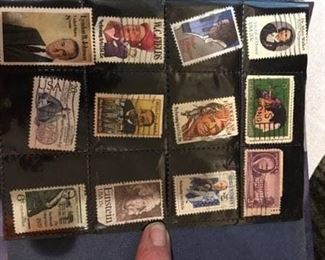 Vintage Stamp Collection.