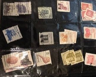 Vintage Stamp Collection.