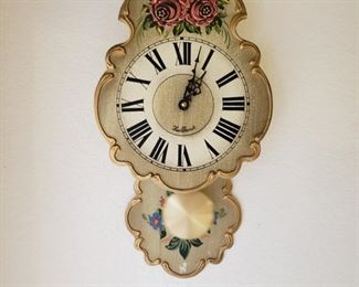 Handbemalt Wall Clock