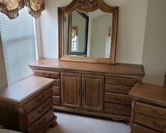 Lexington Dresser, Mirror, and Nightstands