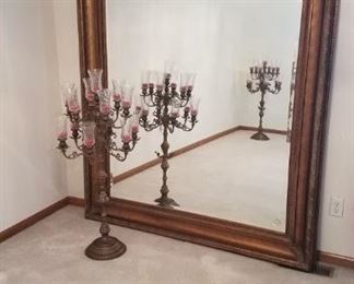 Spectacular Oversize Ornate Mirror