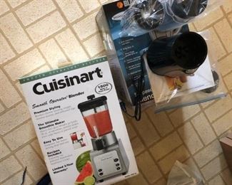 brand new cuisinart and mixer