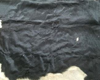 animal skin maybe a cow or pony