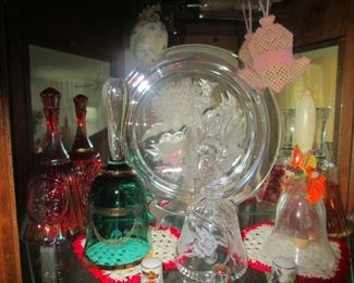 Collectible crystal glass bells