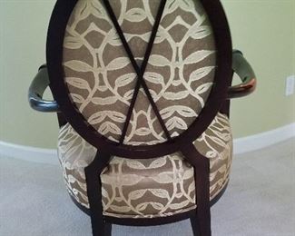 Back side of chair. Images do not do this chair justice. You need to see it to appreciate it properly.