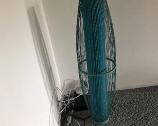 BOHO BLUE FLOOR LAMP