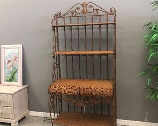 NICE STURDY BAKERS RACK WITH DRAWERS