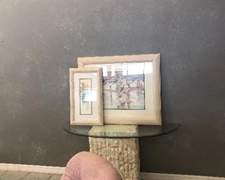 DEMI LUNE TABLE