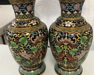 CLOISONNÉ Vases