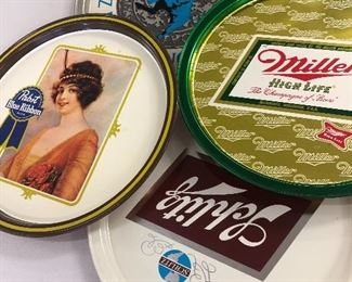 VINTAGE BEER TRAYS
