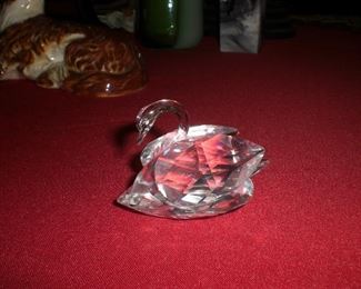 Swarovski swan with box