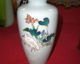 wireless cloisonne vase