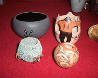 Native American pottery and more