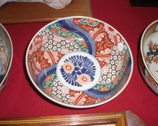 2 of 3 Imari Bowls