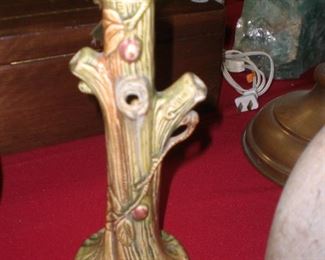 Weller Woodland tree trunk vase 