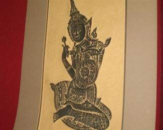 temple rubbing