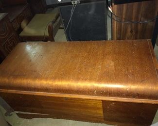 Vintage cedar chest