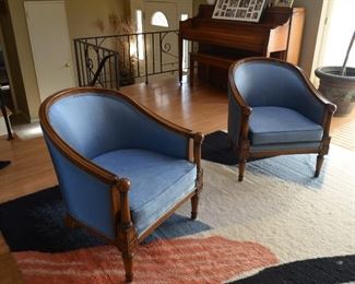 Accent Barrel Chairs
