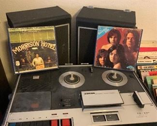 Cool find! Reel to reel machine!