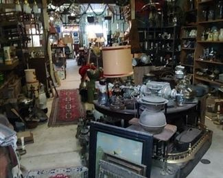 Wall to wall ceiling ceiling three huge buildings