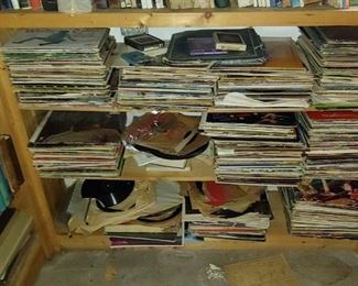 Vintage record albums