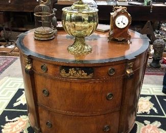  Incredible John Widdicomb Empire  Style Demilune !! Buy The Pair Now For $2995 