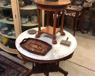 East lake marble top table