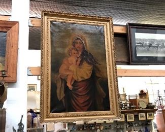 Vintage oil paintings