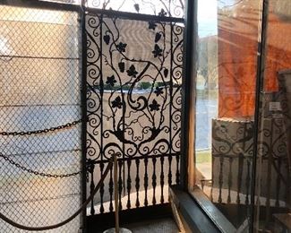 We have the original gates to Houdini's Courtyard in Beverly Hills! They are signed Houdini and Williams 1919