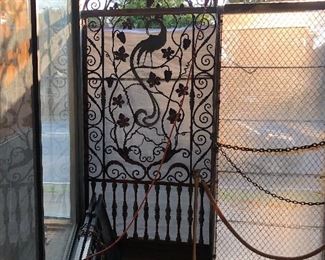 We have the original gates to Houdini's Courtyard in Beverly Hills! They are signed Houdini and Williams 1919