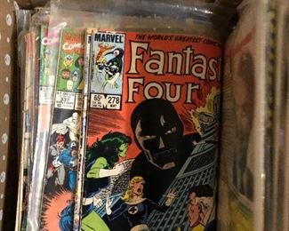 Vintage comic books